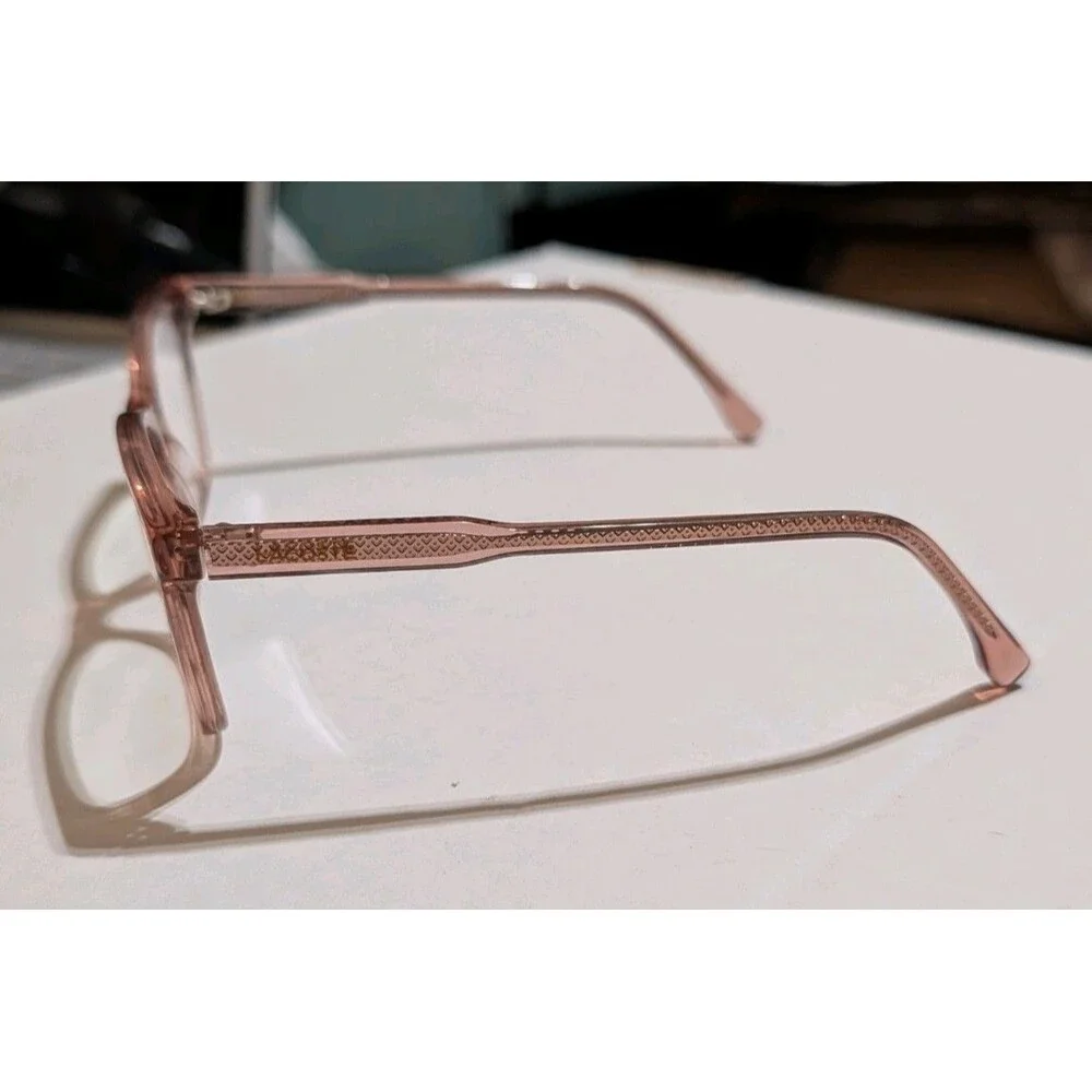 Lacoste L2870 Glasses Frames Translucent Rose Pink Clear Crystal 54-17-140 Women